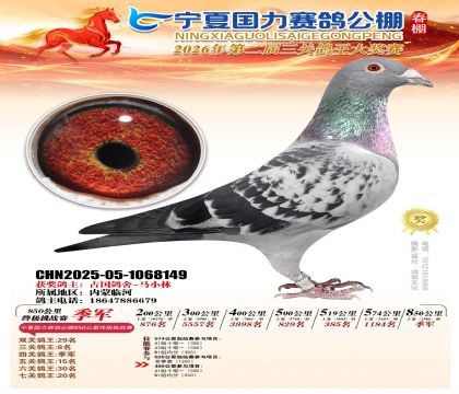 宁夏国力850公里终极挑战赛季军