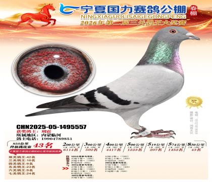 宁夏国力850公里终极挑战赛43名