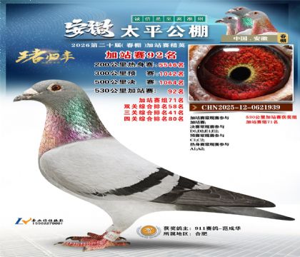 安徽太平加站赛92名