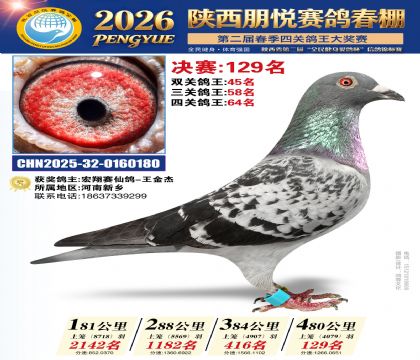 陕西朋悦决赛129名