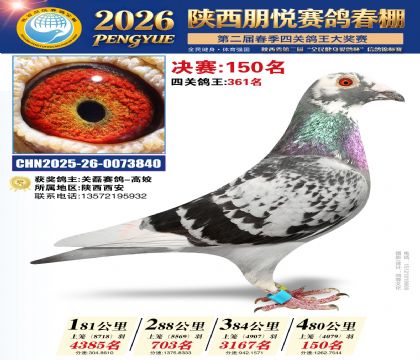 陕西朋悦决赛150名